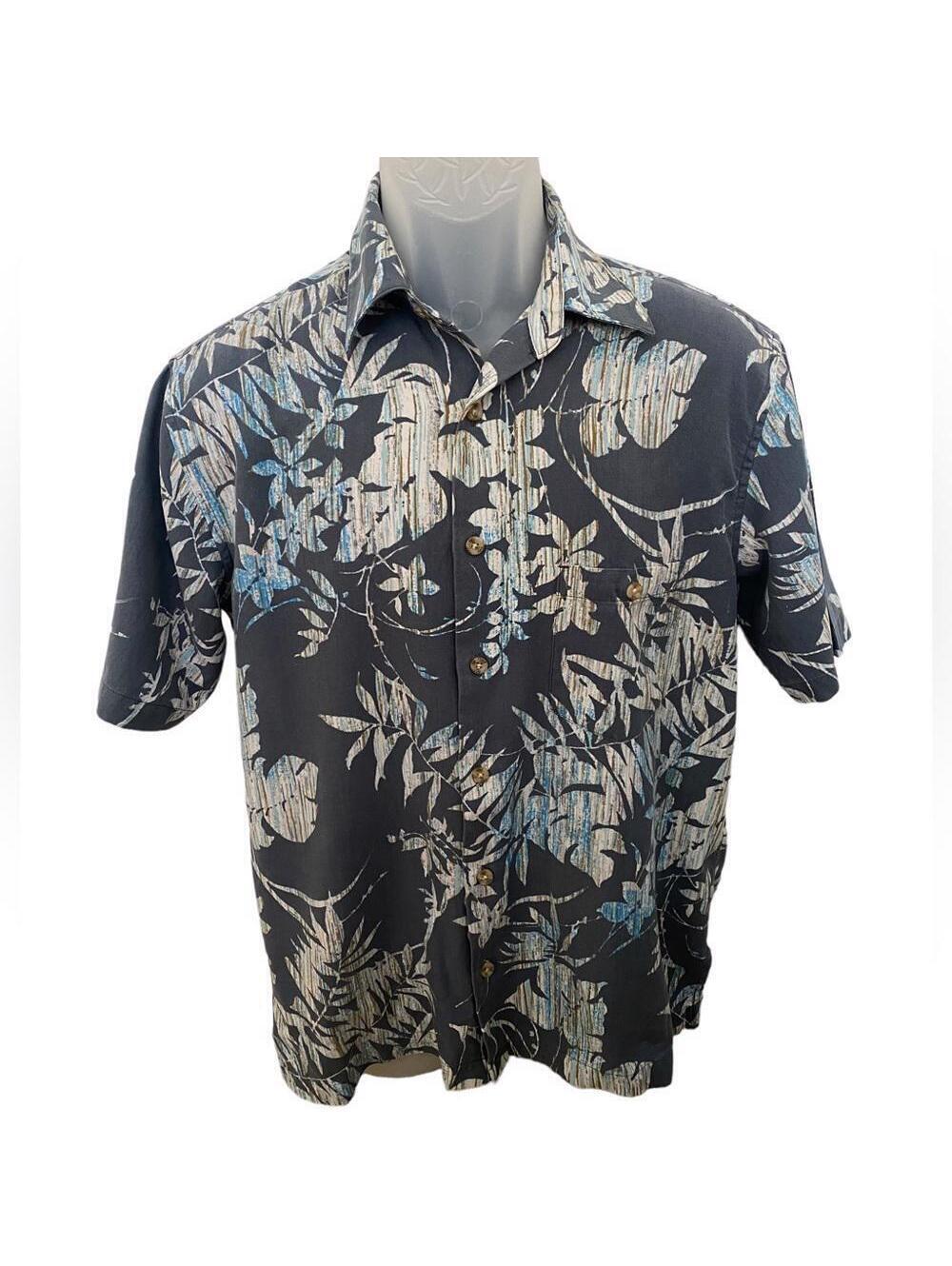 ONO & COMPANY 70% Silk Aloha Hawaiian Floral Shirt Men S Small - Picture 1 of 5
